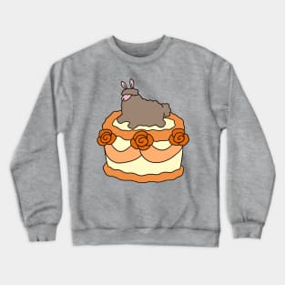 Birthday Cake Alpaca Crewneck Sweatshirt